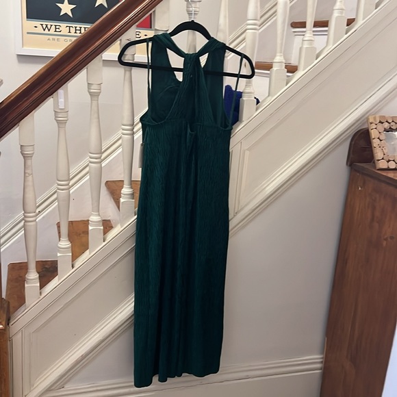 Anthropologie Green Velvet Dress - Sz. M - Picture 3 of 6